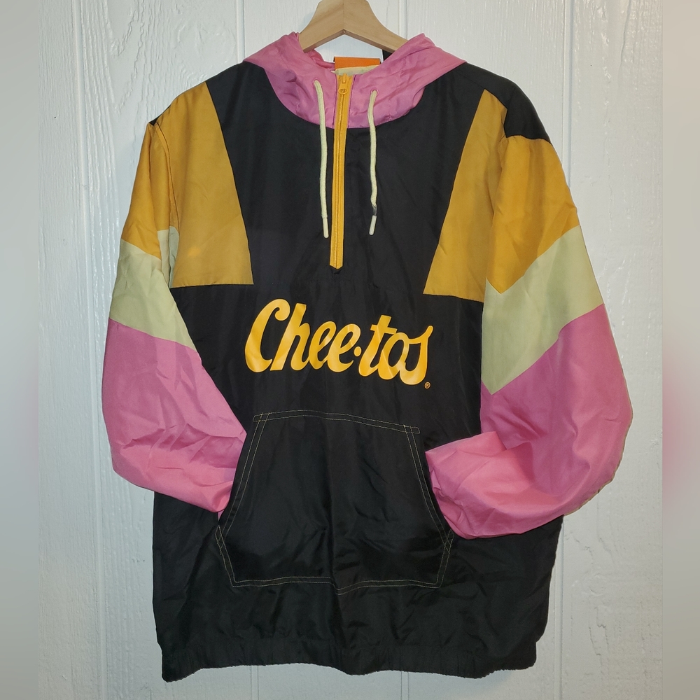 Cheetos Wind breaker Hoodie/Jacket SZ SLarge.